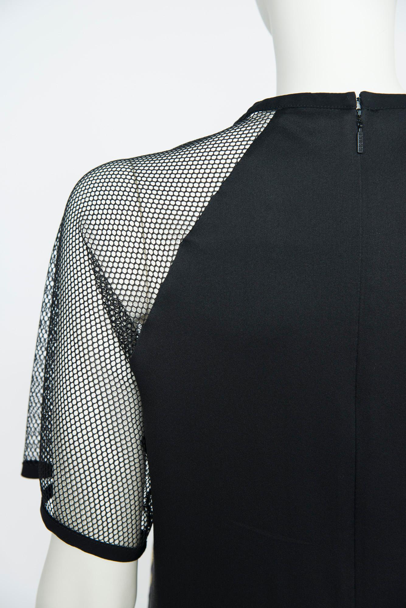 Robe de soirée Gucci Runway en maille et lurex, printemps-été 2014 en vente 9