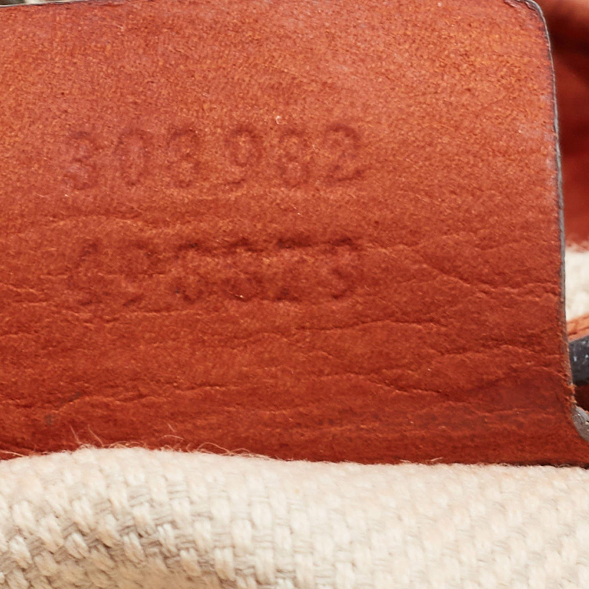 Gucci Rust Brown Nubuck Leather Medium Soho Chain Shoulder Bag 4