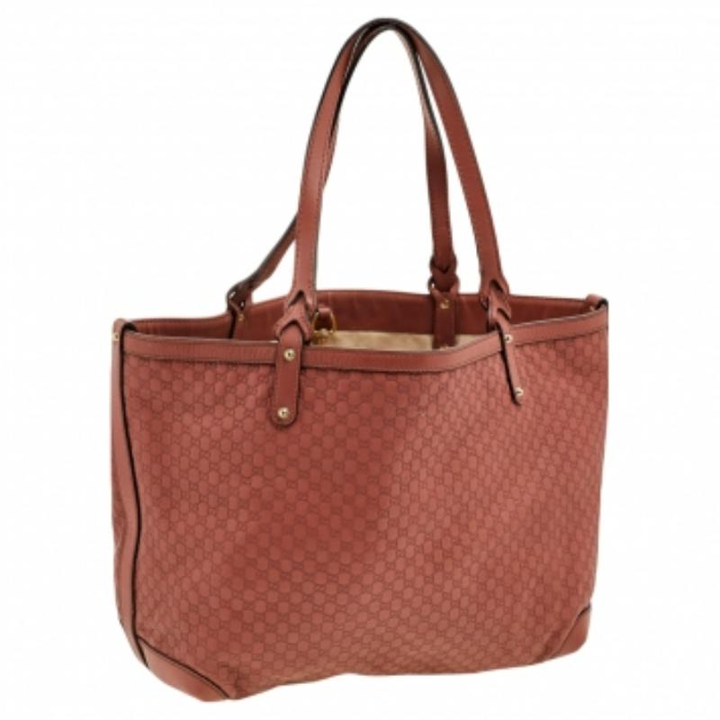 Gucci Rust Microguccissima Leather Bree Tote 3