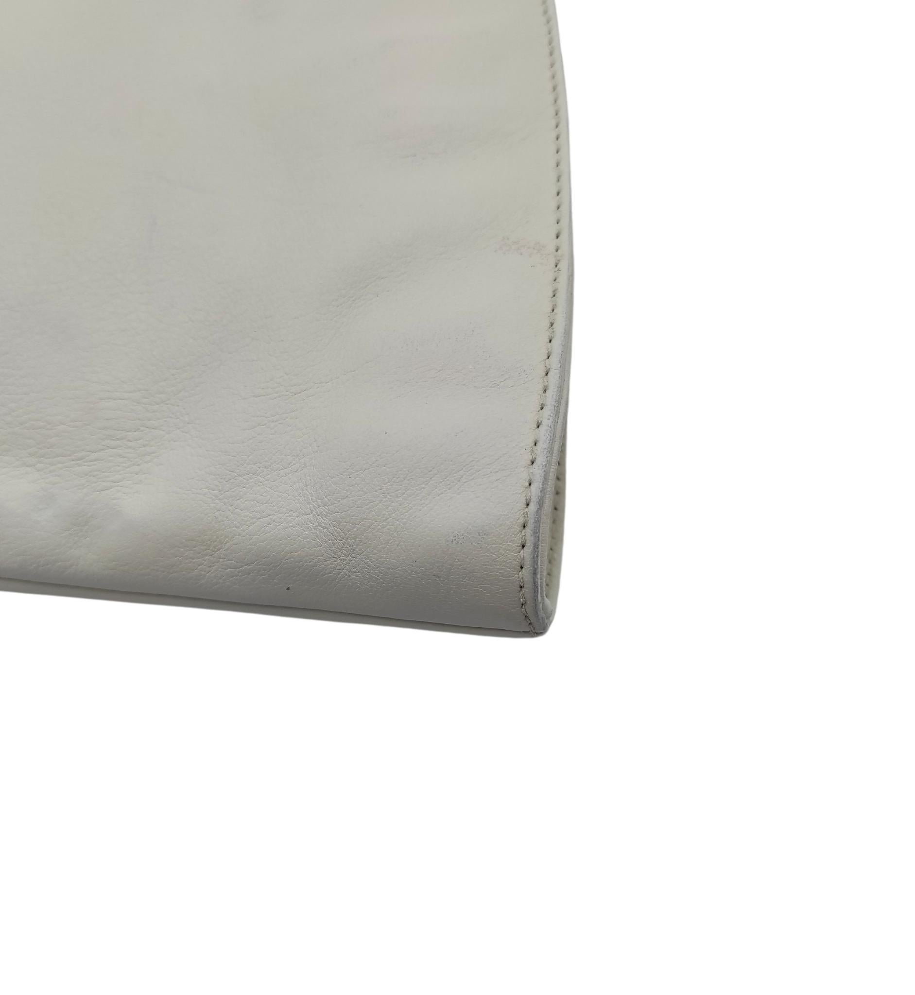 Gucci S/S 2001 white shoulder bag For Sale 7