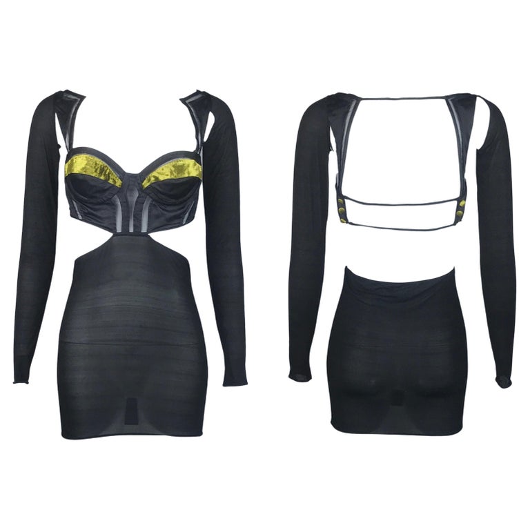 black and yellow mini dress Laurelin Black Dresser and Mirror — Lifestyle Furniture main image 0