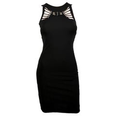 Robe à découpes métalliques à dos bas Gucci S/S 2010