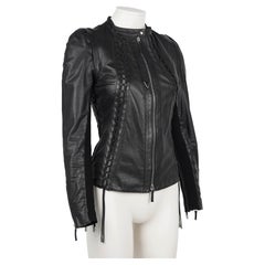 Gucci Vintage Runway Leather Jacket, Spring/Summer 2010, Size IT 40