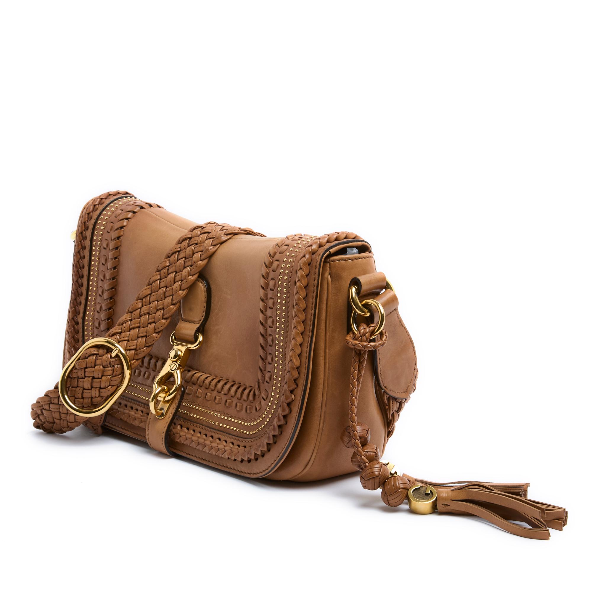 Sac Gucci Intrecciato en cuir naturel Marrakech, édition limitée Excellent état à PARIS, FR