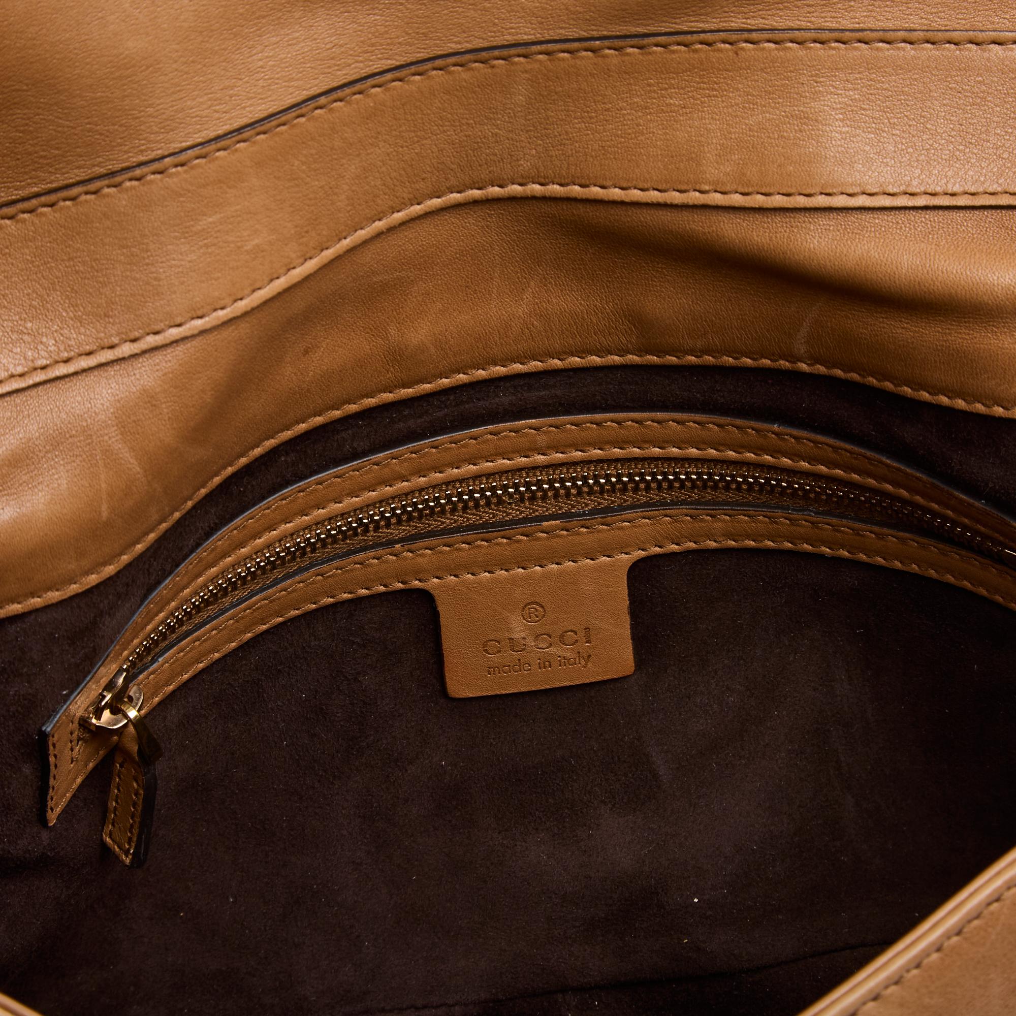 Gucci sac Marrakech Natural Leather Intrecciato Bag Limited Edition 2