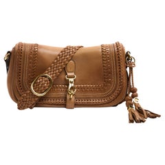 Gucci sac Marrakech Natural Leather Intrecciato Bag Limited Edition