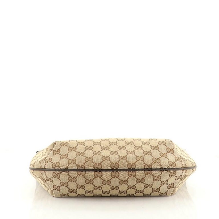 Gucci Saddle Zip Messenger Bag GG Canvas Medium at 1stDibs gucci bag