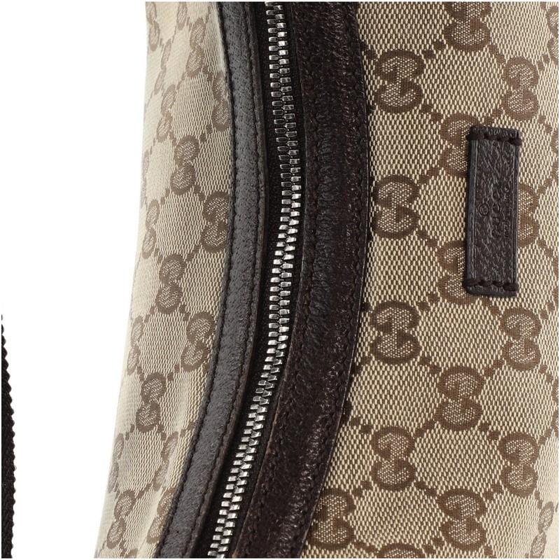 Gucci Saddle Zip Messenger Bag GG Canvas Medium 1