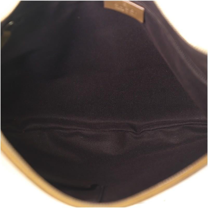Women's or Men's Gucci Saddle Zip Messenger Bag GG Imprime Medium
