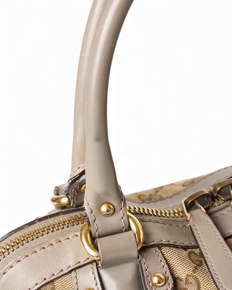 Gucci Scarlett Shopper Medium GG Supreme Fango en vente 7