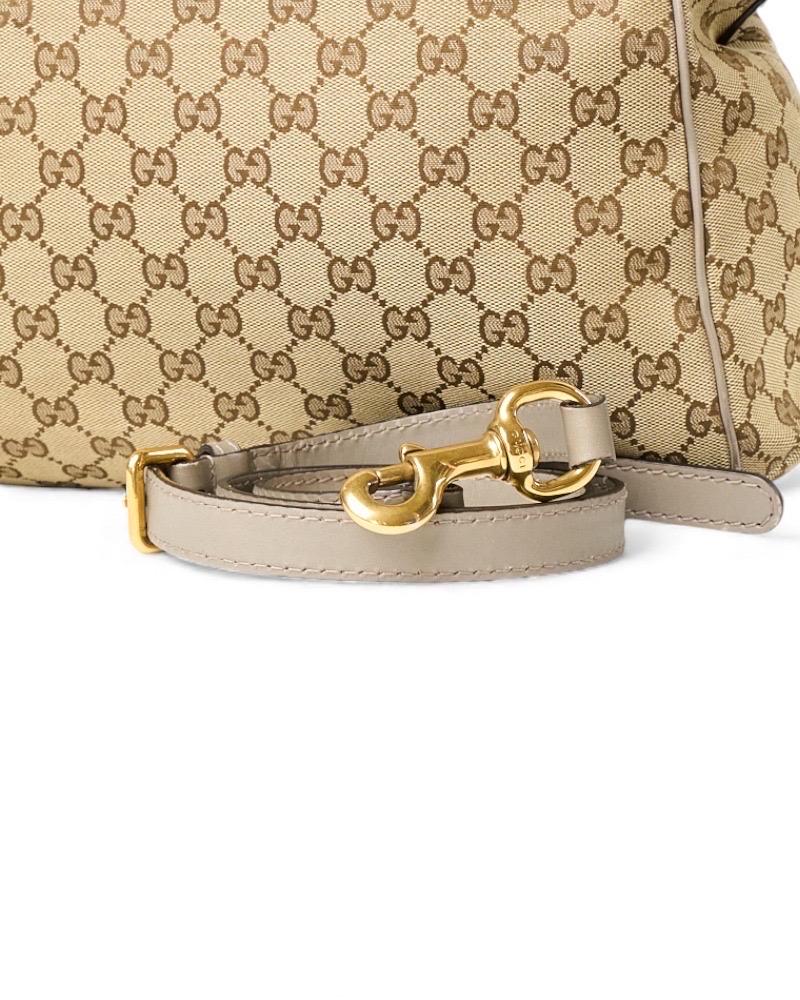 Gucci Scarlett Shopper Medium GG Supreme Fango en vente 11