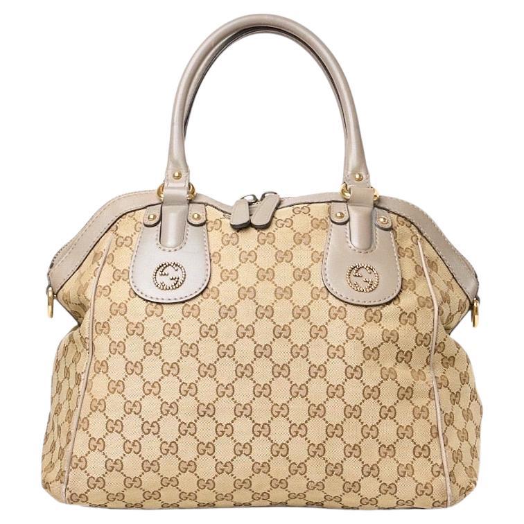 Gucci Scarlett Shopper Medium GG Supreme Fango