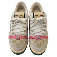 Gucci Screener Vintage Look Turnschuhe und Turnschuhe