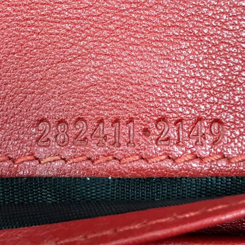 Gucci Script Continental Wallet Guccissima Leather Long In Good Condition In NY, NY