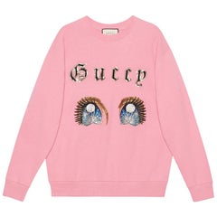 Gucci Sequin-Embellished Cotton Jersey Sweatshirt