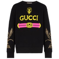 Gucci Sequin-Embellished Cotton-Jersey Sweatshirt