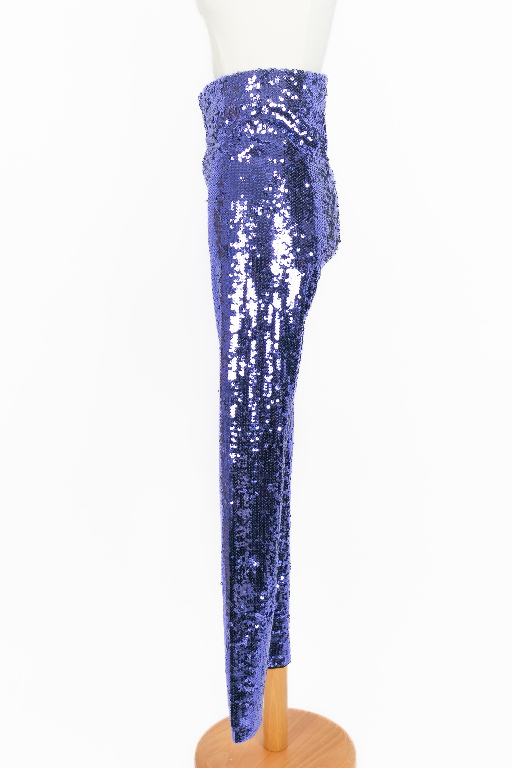Pantalon à sequins Gucci Pour femmes en vente