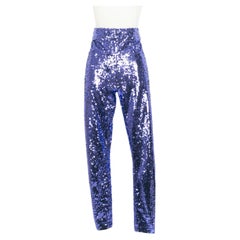 Gucci sequined trousers