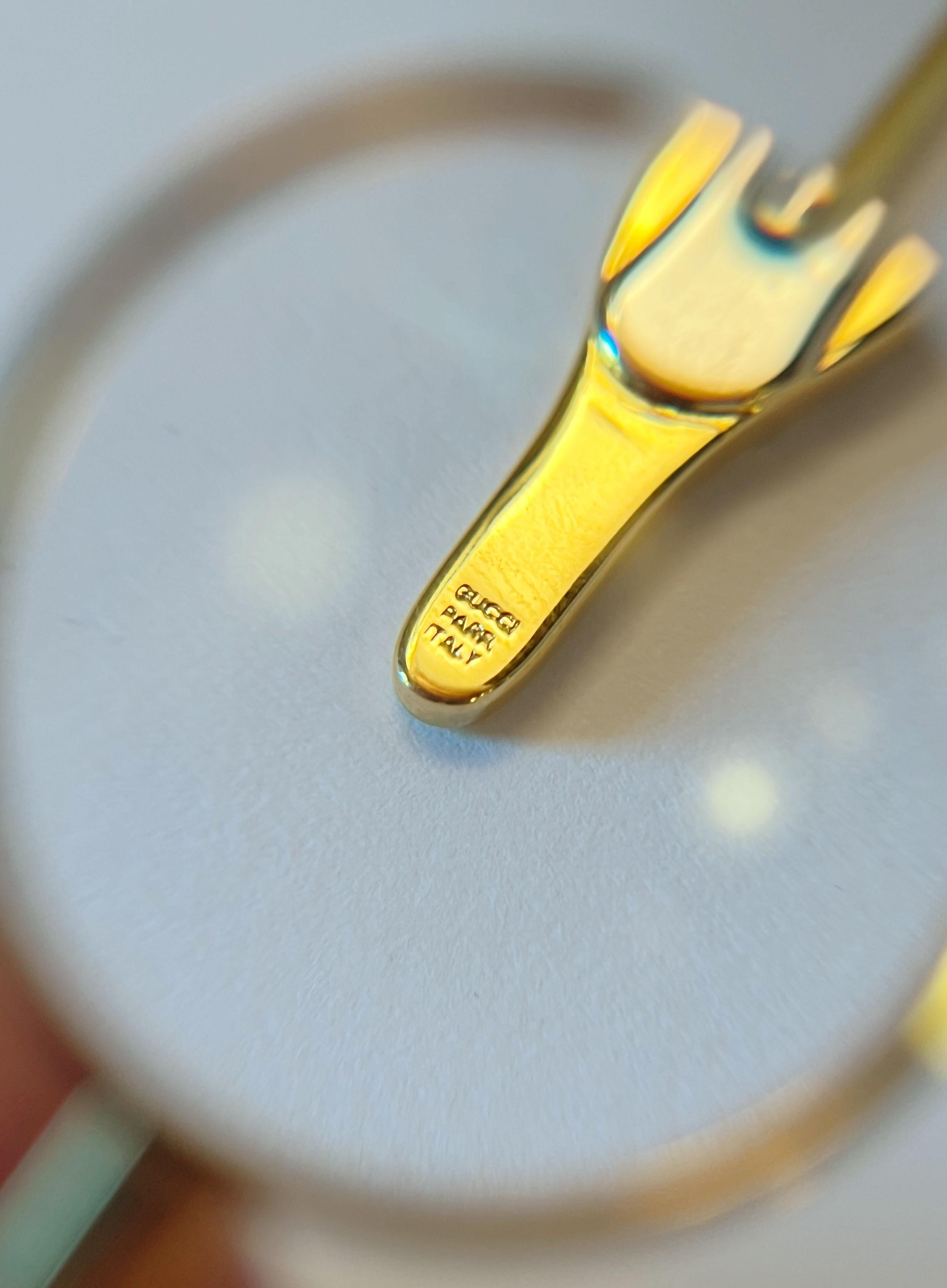20ième siècle Gucci Set de loupe et d'ouvre-lettres en vente