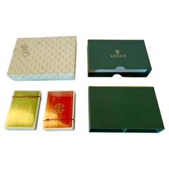 GUCCI Set of Double Vintage Playing Cards