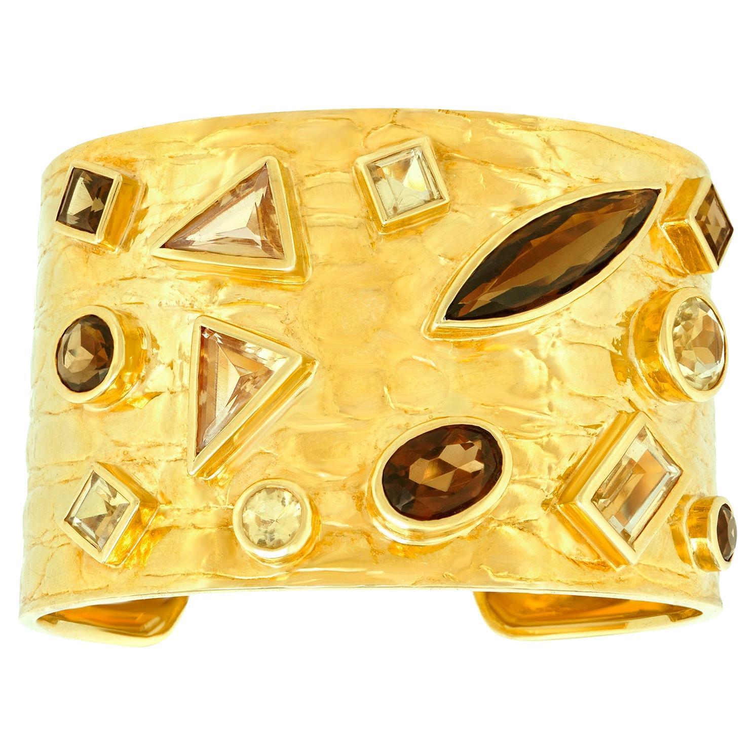 Gucci Seventies Gold Cuff