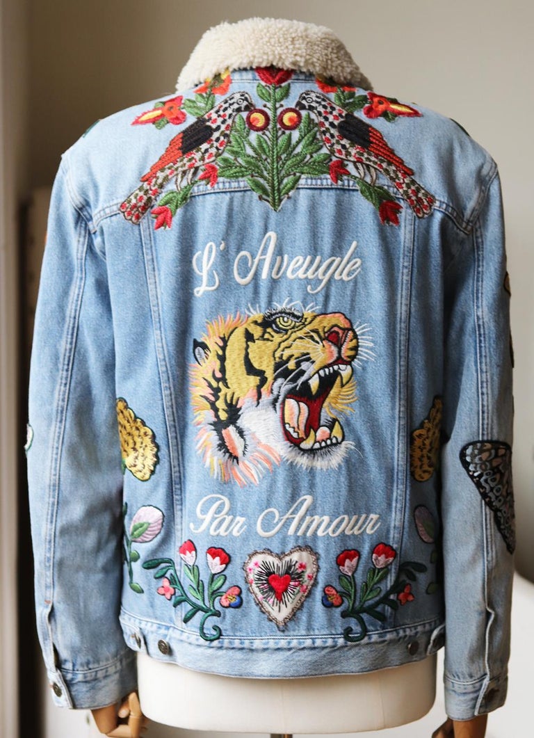 Gucci Jeans Jacke Gucci Jeansjacke Herren Gucci Herren Blouson