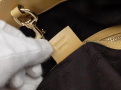 Gucci Sherry Monogram Vintage Web Tassel Tote 228679 Beige Canvas Hobo Bag