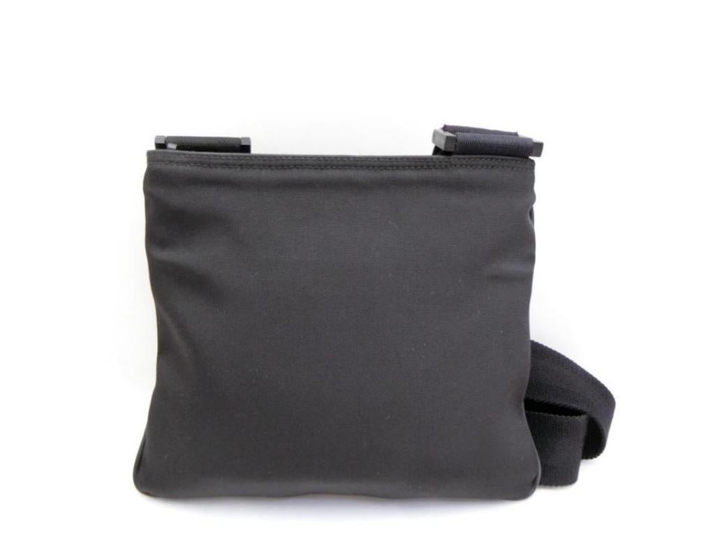 Women's Gucci Sherry Parana Interlocking Logo Web 231152 Black Canvas Cross Body Bag For Sale