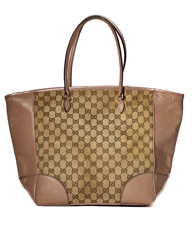 Gucci Shopper Bree Small GG Supreme Cipria In condizioni buone in vendita a Torre Del Greco, IT