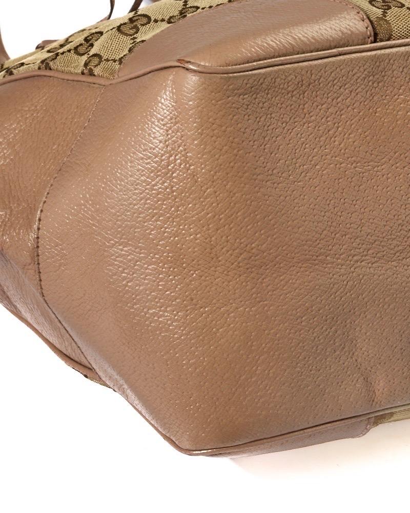 Gucci Shopper Bree Small GG Supreme Cipria in vendita 3