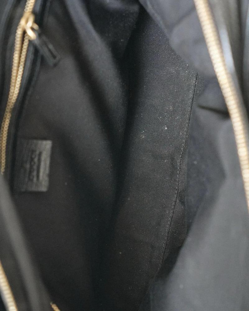 Gucci Medium Horsebit Web Shopper Black 13