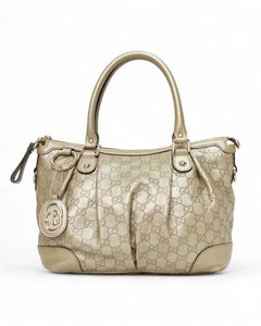 Gucci Shopper Square Medium Guccissima Gold
