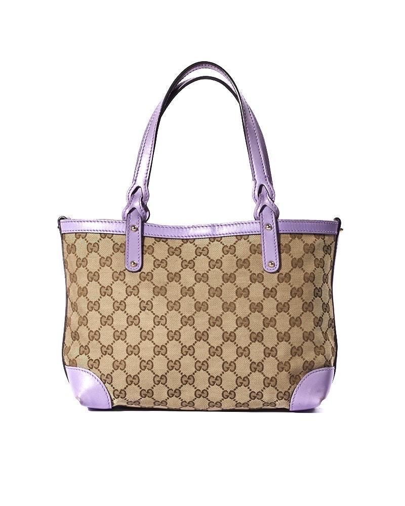 Gucci Shopper Tote Small GG Supreme Lilla Borsa a spalla In Good Condition For Sale In Torre Del Greco, IT