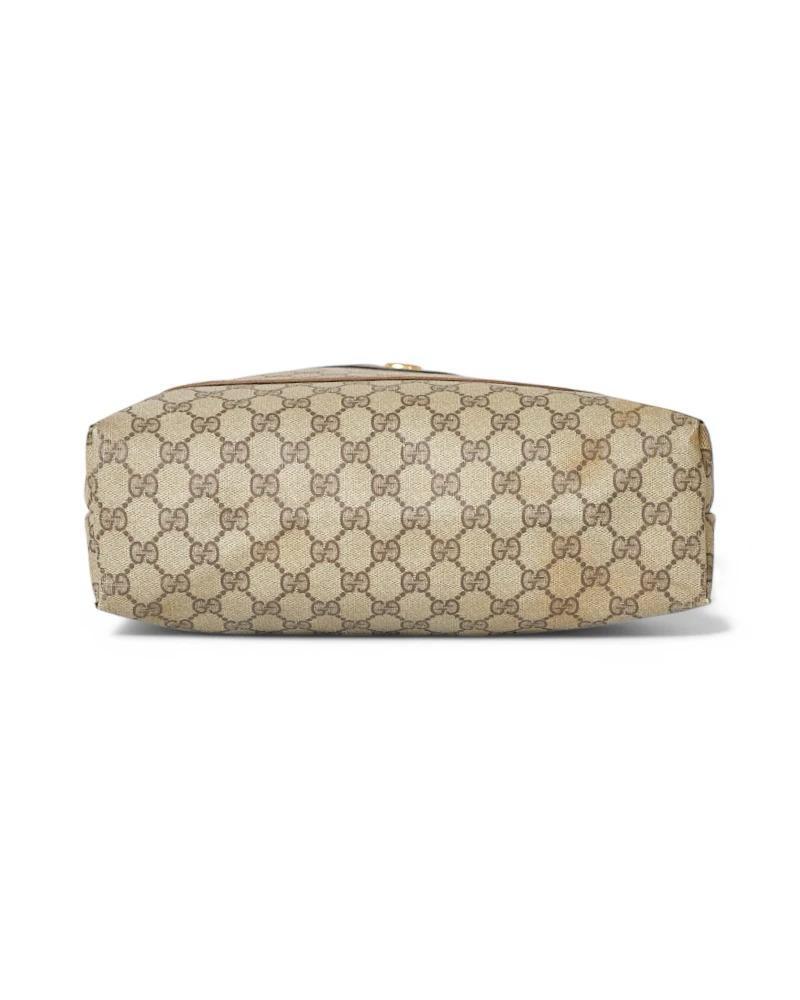 Gucci Shopper Vertical GG Supreme Brown For Sale 3