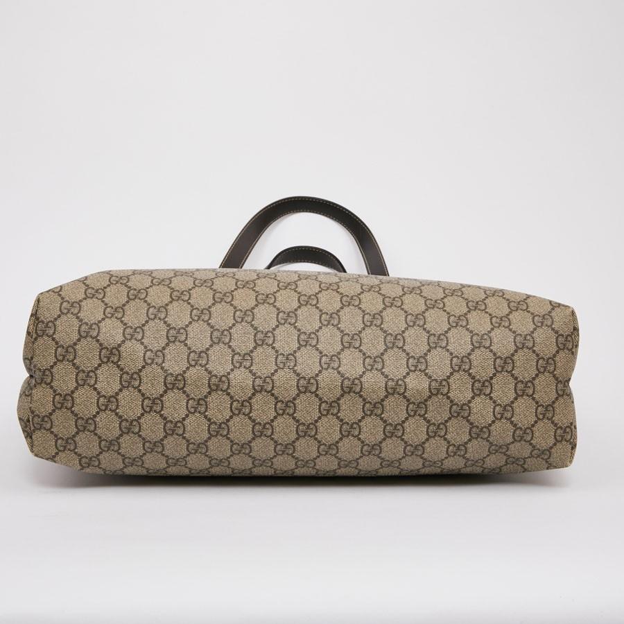 GUCCI Shopping Bag in Brown Monogram Canvas 2