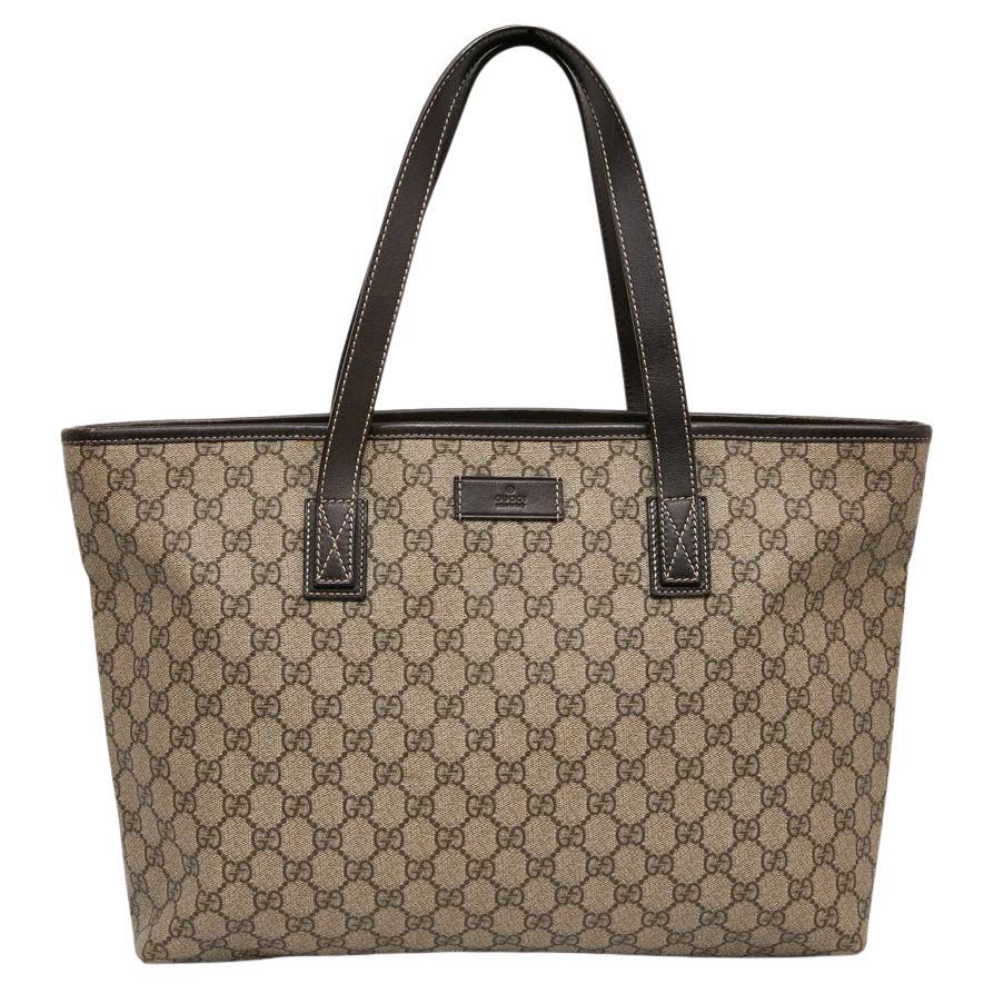 Gucci Donald Duck Soft Tote Embroidered GG Coated Canvas at 1stDibs ...