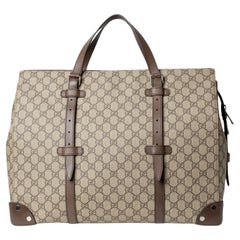 Gucci Einkaufstasche Groß GG Supreme Braun