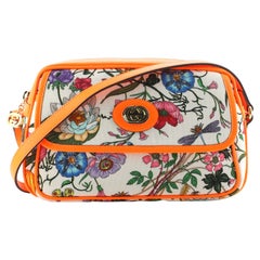 Gucci Shoulder Bag Flora Canvas Small