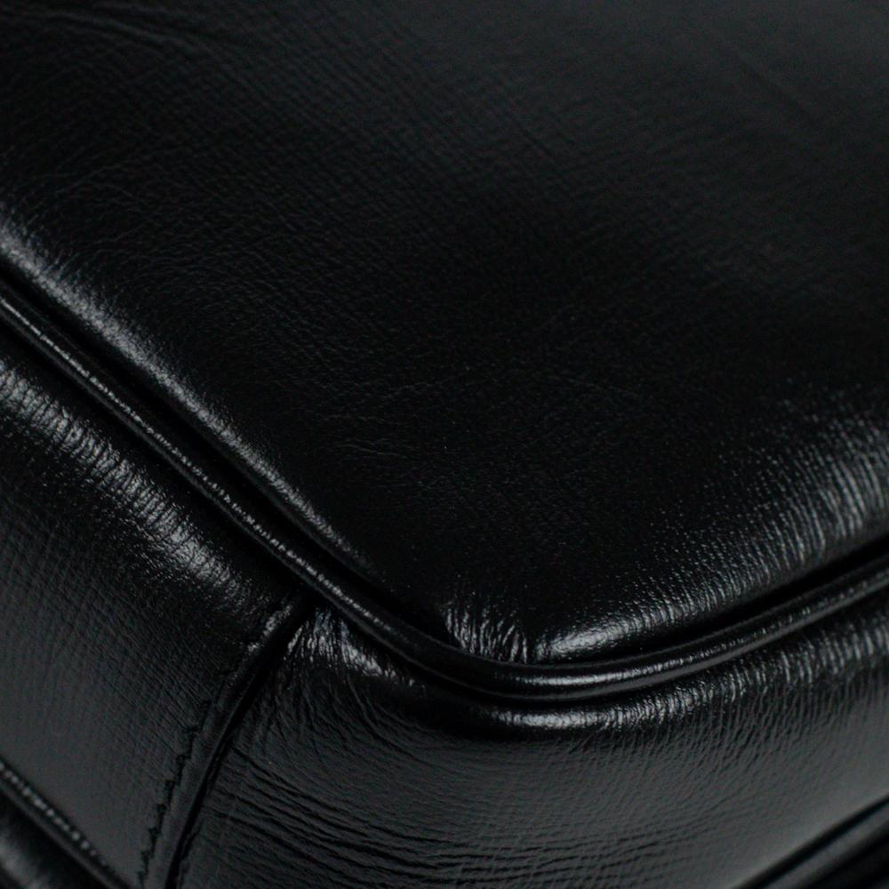 GUCCI Shoulder bag in Black Leather 10