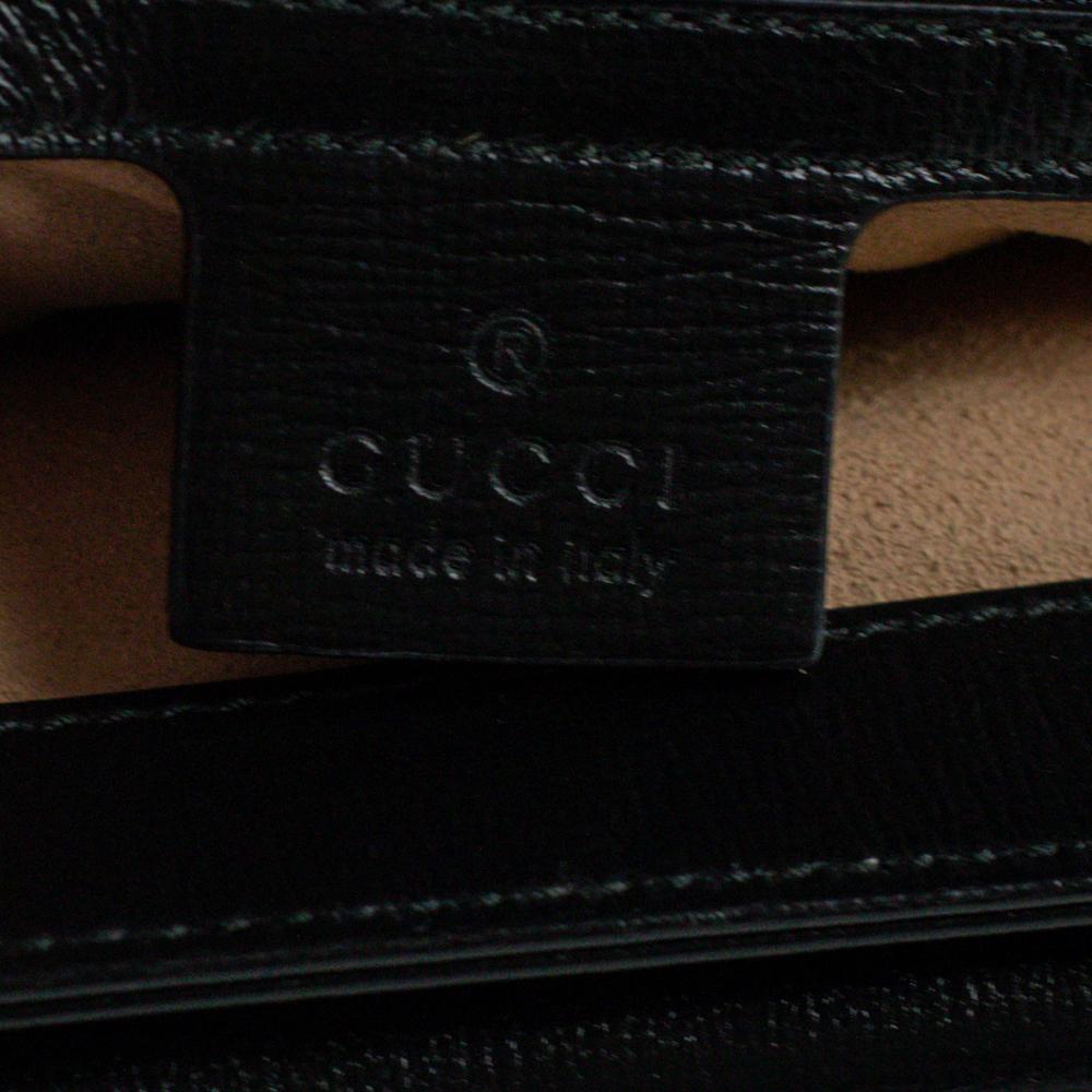 GUCCI Shoulder bag in Black Leather 2