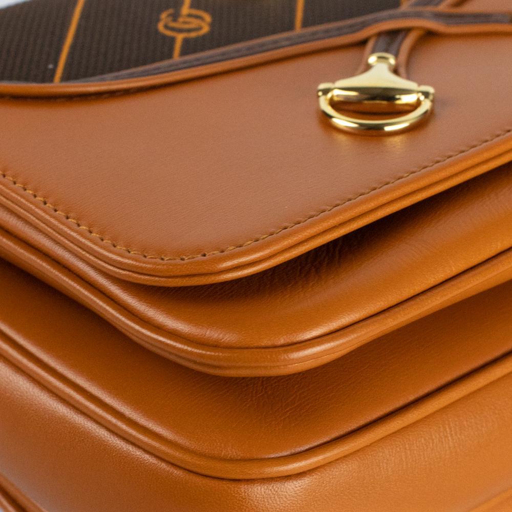 GUCCI Shoulder bag in Brown Leather 1