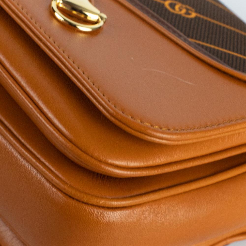 GUCCI Shoulder bag in Brown Leather 2
