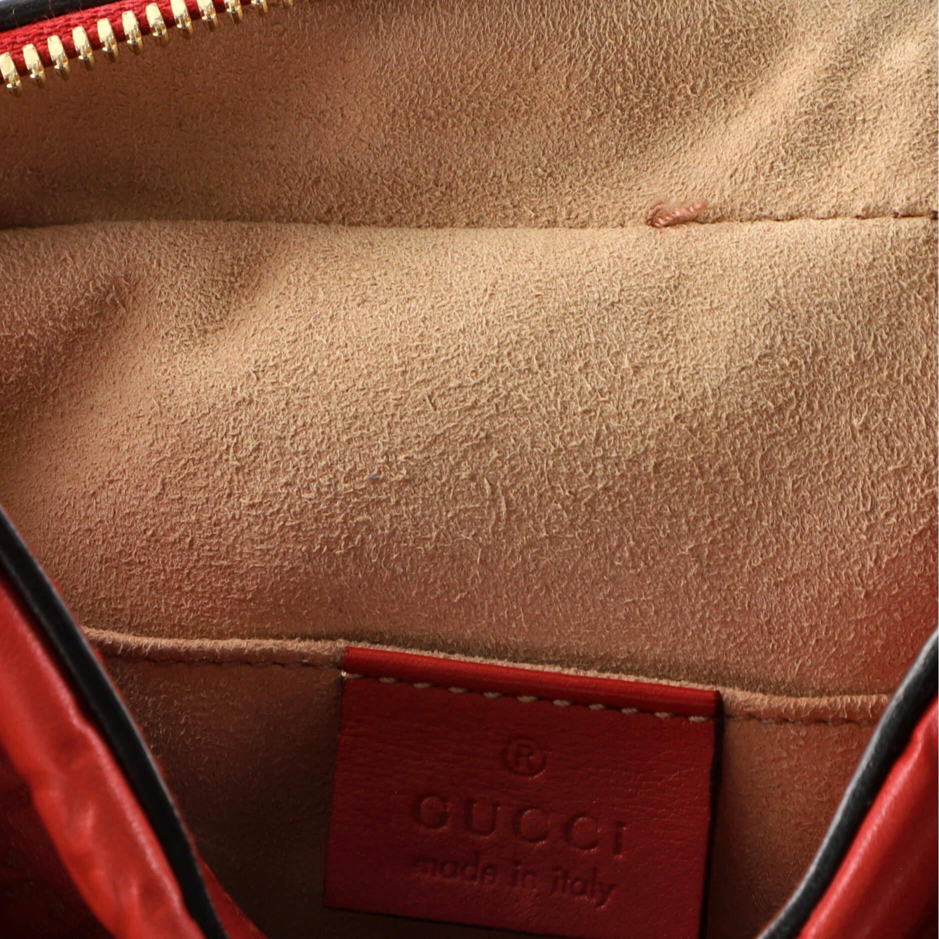Gucci Signature Camera Bag Guccissima Leather Small 2