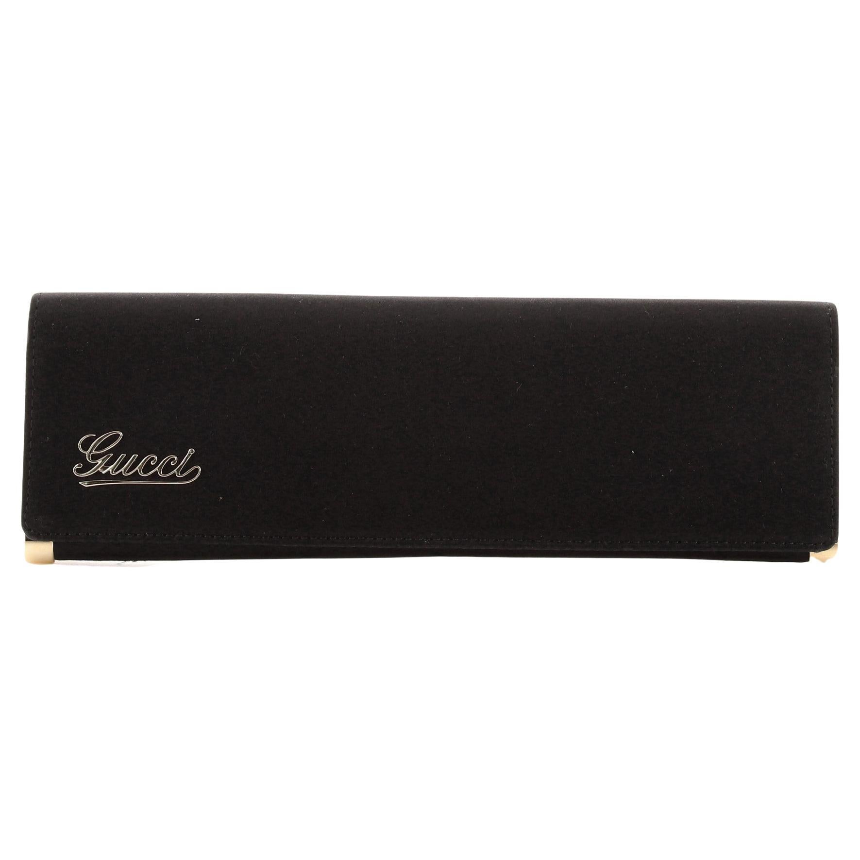 Gucci Signature Clutch Satin Extra Long