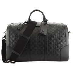 Gucci Signature Convertible Duffle Bag Guccissima Leder Medium