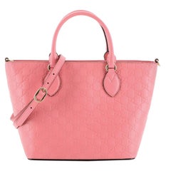 Gucci Signature Convertible Tote Guccissima Leather Medium