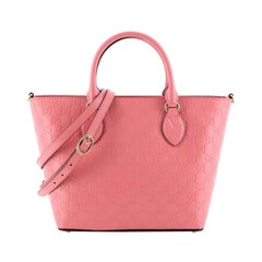 Gucci Signature Convertible Tote Guccissima Leather Medium