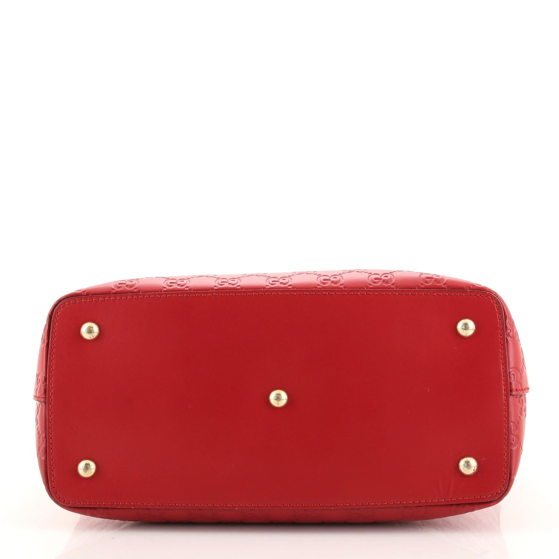 Gucci Signature Fold Over Tote Guccissima Leder Medium im Zustand „Gut“ in NY, NY