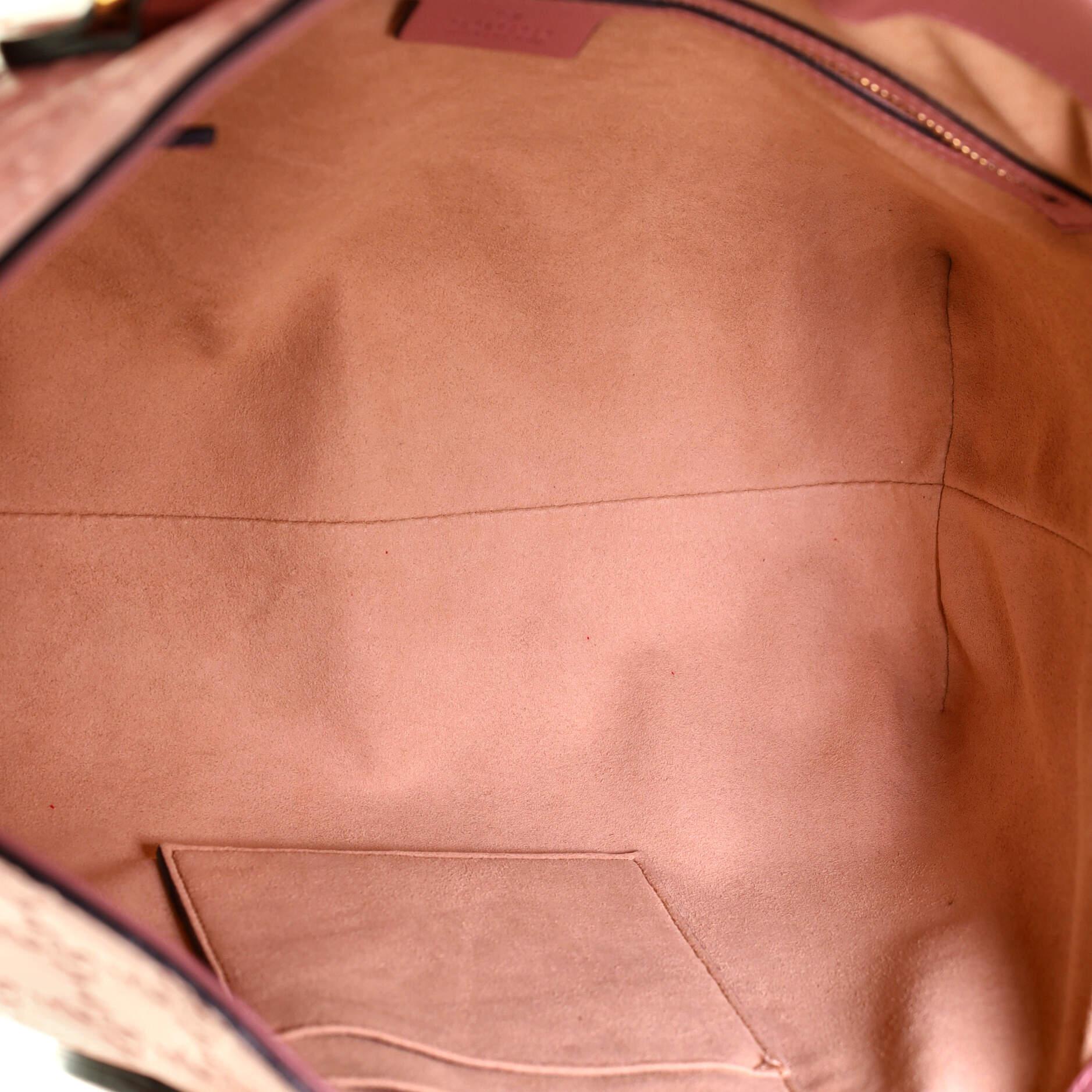 Gucci Signature Fold Over Tote Guccissima Leder Medium für Damen oder Herren