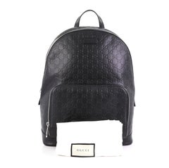 Gucci Signature Pocket Backpack Guccissima Leather Large